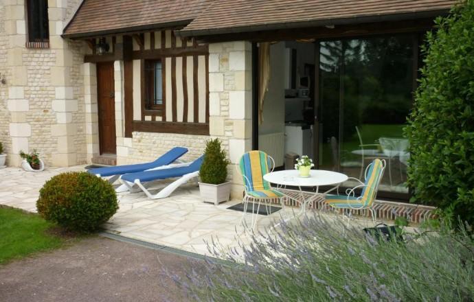 Les Hibiscus Villa Honfleur Kültér fotó